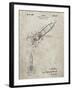 PP1016-Sandstone Rocket Ship Concept 1963 Patent Poster-Cole Borders-Framed Giclee Print