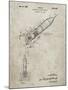 PP1016-Sandstone Rocket Ship Concept 1963 Patent Poster-Cole Borders-Mounted Giclee Print