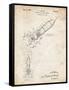 PP1016-Vintage Parchment Rocket Ship Concept 1963 Patent Poster-Cole Borders-Framed Stretched Canvas