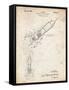 PP1016-Vintage Parchment Rocket Ship Concept 1963 Patent Poster-Cole Borders-Framed Stretched Canvas