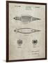 PP1017-Sandstone Rocket Ship Model Patent Poster-Cole Borders-Framed Premium Giclee Print