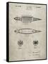 PP1017-Sandstone Rocket Ship Model Patent Poster-Cole Borders-Framed Stretched Canvas