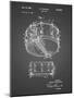PP1018-Black Grid Rogers Snare Drum Patent Poster-Cole Borders-Mounted Giclee Print