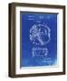 PP1018-Faded Blueprint Rogers Snare Drum Patent Poster-Cole Borders-Framed Premium Giclee Print