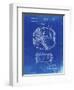 PP1018-Faded Blueprint Rogers Snare Drum Patent Poster-Cole Borders-Framed Premium Giclee Print