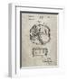PP1018-Sandstone Rogers Snare Drum Patent Poster-Cole Borders-Framed Giclee Print
