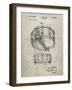 PP1018-Sandstone Rogers Snare Drum Patent Poster-Cole Borders-Framed Giclee Print