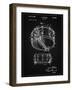 PP1018-Vintage Black Rogers Snare Drum Patent Poster-Cole Borders-Framed Giclee Print