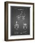 PP1019-Black Grid Roller Skate 1899 Patent Poster-Cole Borders-Framed Premium Giclee Print
