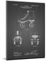 PP1019-Black Grid Roller Skate 1899 Patent Poster-Cole Borders-Mounted Premium Giclee Print