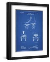 PP1019-Blueprint Roller Skate 1899 Patent Poster-Cole Borders-Framed Premium Giclee Print