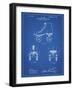 PP1019-Blueprint Roller Skate 1899 Patent Poster-Cole Borders-Framed Giclee Print