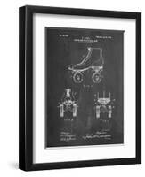 PP1019-Chalkboard Roller Skate 1899 Patent Poster-Cole Borders-Framed Premium Giclee Print