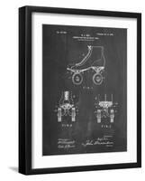 PP1019-Chalkboard Roller Skate 1899 Patent Poster-Cole Borders-Framed Giclee Print