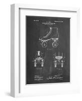 PP1019-Chalkboard Roller Skate 1899 Patent Poster-Cole Borders-Framed Giclee Print