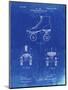 PP1019-Faded Blueprint Roller Skate 1899 Patent Poster-Cole Borders-Mounted Giclee Print