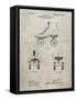 PP1019-Sandstone Roller Skate 1899 Patent Poster-Cole Borders-Framed Stretched Canvas