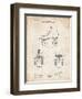 PP1019-Vintage Parchment Roller Skate 1899 Patent Poster-Cole Borders-Framed Giclee Print