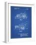 PP1020-Blueprint Rubber Band Toy Car Patent Poster-Cole Borders-Framed Giclee Print