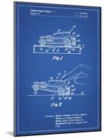 PP1020-Blueprint Rubber Band Toy Car Patent Poster-Cole Borders-Mounted Giclee Print