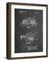 PP1020-Chalkboard Rubber Band Toy Car Patent Poster-Cole Borders-Framed Giclee Print