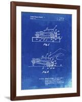 PP1020-Faded Blueprint Rubber Band Toy Car Patent Poster-Cole Borders-Framed Giclee Print