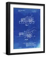 PP1020-Faded Blueprint Rubber Band Toy Car Patent Poster-Cole Borders-Framed Giclee Print