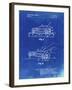 PP1020-Faded Blueprint Rubber Band Toy Car Patent Poster-Cole Borders-Framed Giclee Print