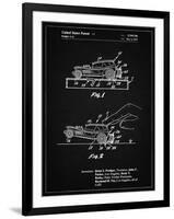 PP1020-Vintage Black Rubber Band Toy Car Patent Poster-Cole Borders-Framed Giclee Print