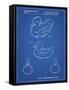 PP1021-Blueprint Rubber Ducky Patent Poster-Cole Borders-Framed Stretched Canvas