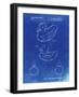 PP1021-Faded Blueprint Rubber Ducky Patent Poster-Cole Borders-Framed Giclee Print