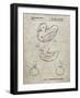 PP1021-Sandstone Rubber Ducky Patent Poster-Cole Borders-Framed Giclee Print