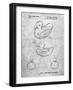 PP1021-Slate Rubber Ducky Patent Poster-Cole Borders-Framed Giclee Print