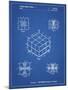 PP1022-Blueprint Rubik's Cube Patent Poster-Cole Borders-Mounted Giclee Print