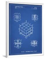 PP1022-Blueprint Rubik's Cube Patent Poster-Cole Borders-Framed Premium Giclee Print