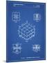 PP1022-Blueprint Rubik's Cube Patent Poster-Cole Borders-Mounted Premium Giclee Print