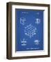 PP1022-Blueprint Rubik's Cube Patent Poster-Cole Borders-Framed Giclee Print