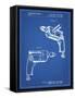 PP1024-Blueprint Ryobi Electric Drill Patent Poster-Cole Borders-Framed Stretched Canvas