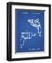 PP1024-Blueprint Ryobi Electric Drill Patent Poster-Cole Borders-Framed Giclee Print