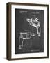 PP1024-Chalkboard Ryobi Electric Drill Patent Poster-Cole Borders-Framed Giclee Print
