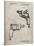 PP1024-Sandstone Ryobi Electric Drill Patent Poster-Cole Borders-Stretched Canvas