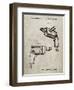 PP1024-Sandstone Ryobi Electric Drill Patent Poster-Cole Borders-Framed Giclee Print