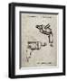 PP1024-Sandstone Ryobi Electric Drill Patent Poster-Cole Borders-Framed Giclee Print