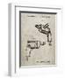 PP1024-Sandstone Ryobi Electric Drill Patent Poster-Cole Borders-Framed Giclee Print