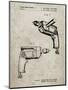 PP1024-Sandstone Ryobi Electric Drill Patent Poster-Cole Borders-Mounted Giclee Print