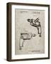 PP1024-Sandstone Ryobi Electric Drill Patent Poster-Cole Borders-Framed Giclee Print