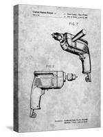 PP1024-Slate Ryobi Electric Drill Patent Poster-Cole Borders-Stretched Canvas