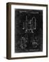 PP1025-Black Grunge Ryobi Portable Router Patent Poster-Cole Borders-Framed Giclee Print