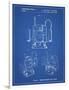 PP1025-Blueprint Ryobi Portable Router Patent Poster-Cole Borders-Framed Giclee Print