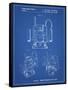 PP1025-Blueprint Ryobi Portable Router Patent Poster-Cole Borders-Framed Stretched Canvas